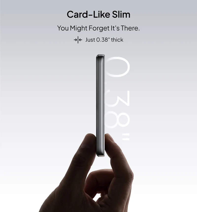 LISEN Qi2 15W Ultraschlanker MagSafe Akku