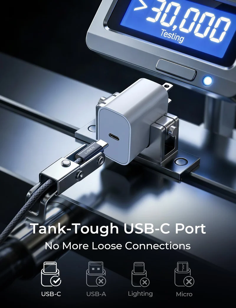 LISEN USB-C-auf-USB-C-Kabel, 240W C-auf-C-Schnellladekabel [2m, 2 Stück] Typ-C-Schnellladekabel USBC-auf-USBC-Kabel für iPhone 17 16 15 Pro Max iPad MacBook Neo Air Pro Samsung S26 S25 Ultra