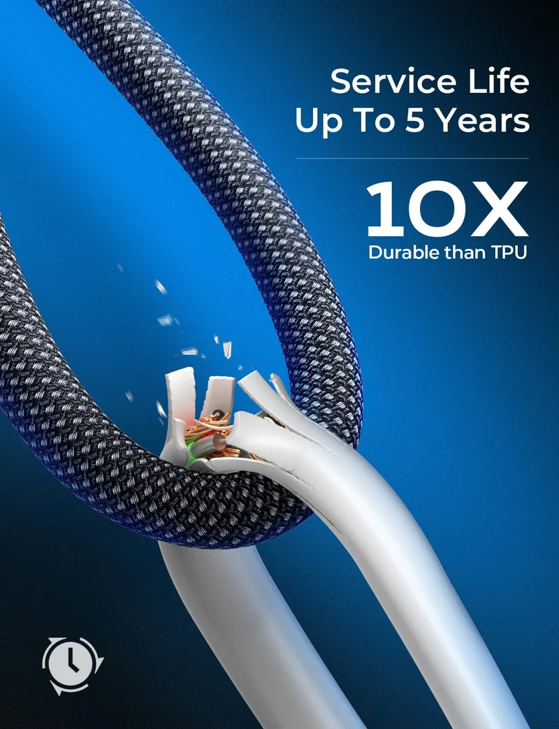 Lisen USB-C-zu-C-Kabel [60 W, 5er-Pack]