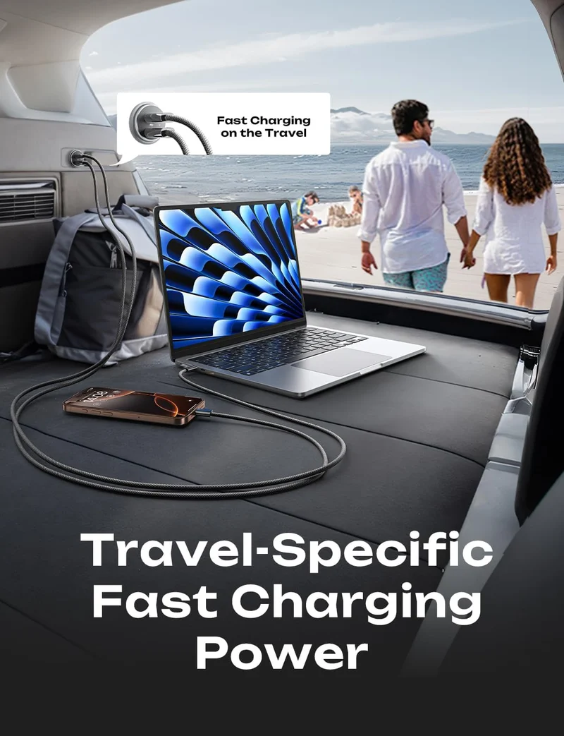 LISEN 90W USB-C Zigarettenanzünder