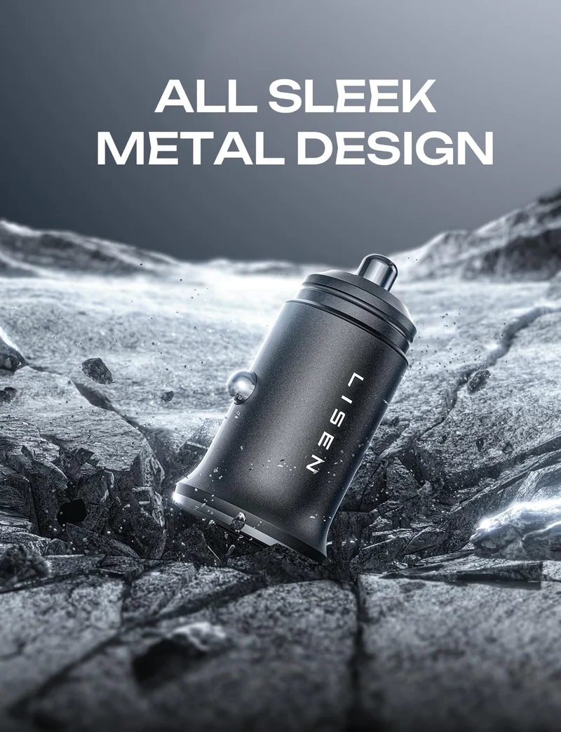 LISEN 90W USB-C Zigarettenanzünder