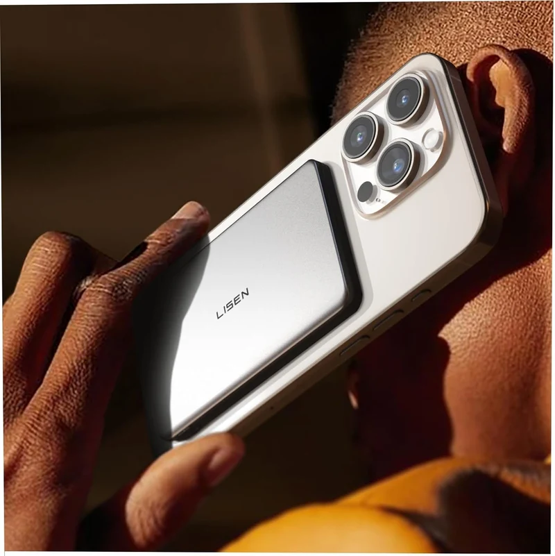 LISEN Qi2 Ultra-Slim Powerbank (5k, 15W)