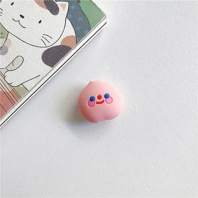 Funny Cartoon Charging Cable Protector Cover For Mobile Phone USB Cable Data line Fracture prevention Cute Couple Portable case