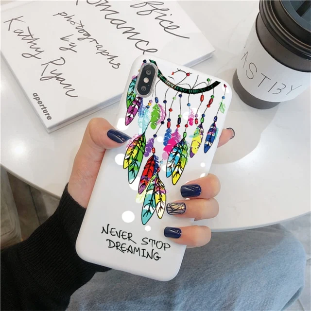 Fruit Flower Soft Phone Case For iPhone 7 Plus X XR XS Max 6 6S 7 8 Plus 5 5S SE 2020 Back Cover For iPhone 12 11 Pro Max Funda
