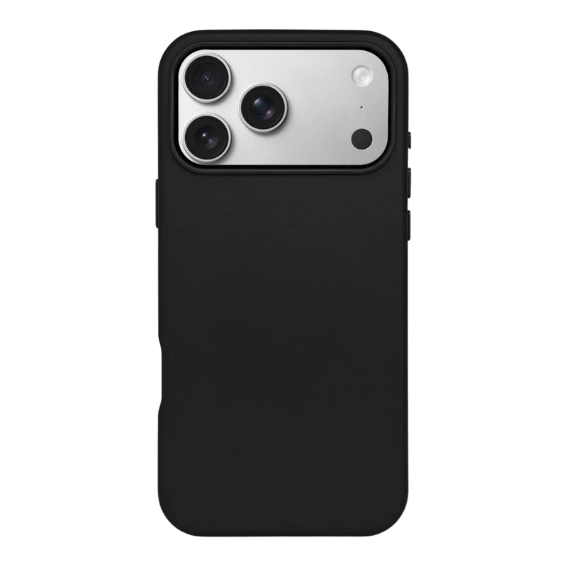 Casify Leren Hoesje met MagSafe voor de iPhone 17 Pro Max - Zwart