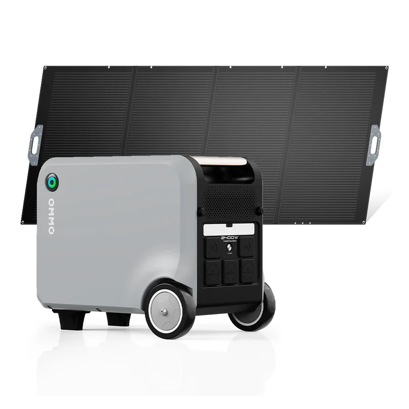 200W/400W Portable Foldable Solar Panel for Power Station Fast Charging & Easy Carry for Outdoor Use