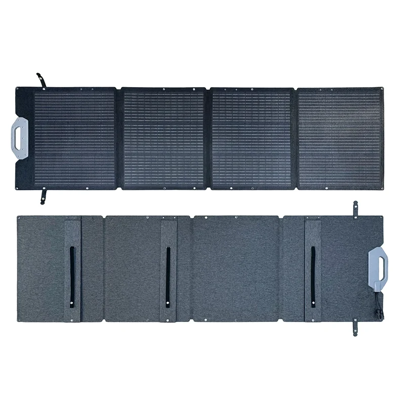200W/400W Portable Foldable Solar Panel for Power Station Fast Charging & Easy Carry for Outdoor Use