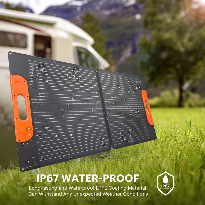 Solar Portable 110W Solar Folding Bags Foldable Solar Panels Camping Sustainable Energy Fotovoltaic Panel Solar