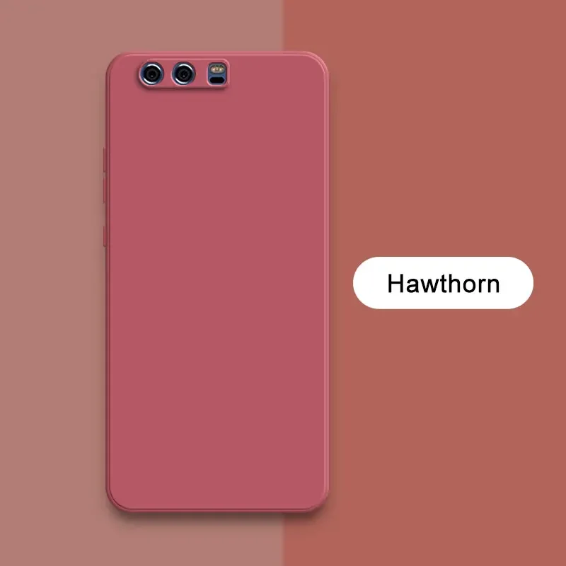 Square Liquid Silicone Back Cover for Huawei P10 Plus Soft Camera Protective Mobile Phone Case HuaweiP10 P10Plus Fundas Housing