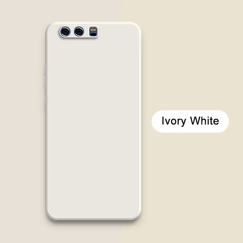 Square Liquid Silicone Back Cover for Huawei P10 Plus Soft Camera Protective Mobile Phone Case HuaweiP10 P10Plus Fundas Housing