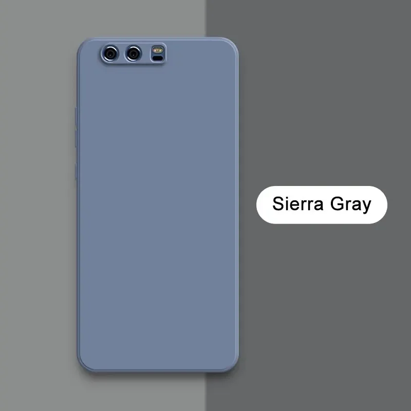 Square Liquid Silicone Back Cover for Huawei P10 Plus Soft Camera Protective Mobile Phone Case HuaweiP10 P10Plus Fundas Housing