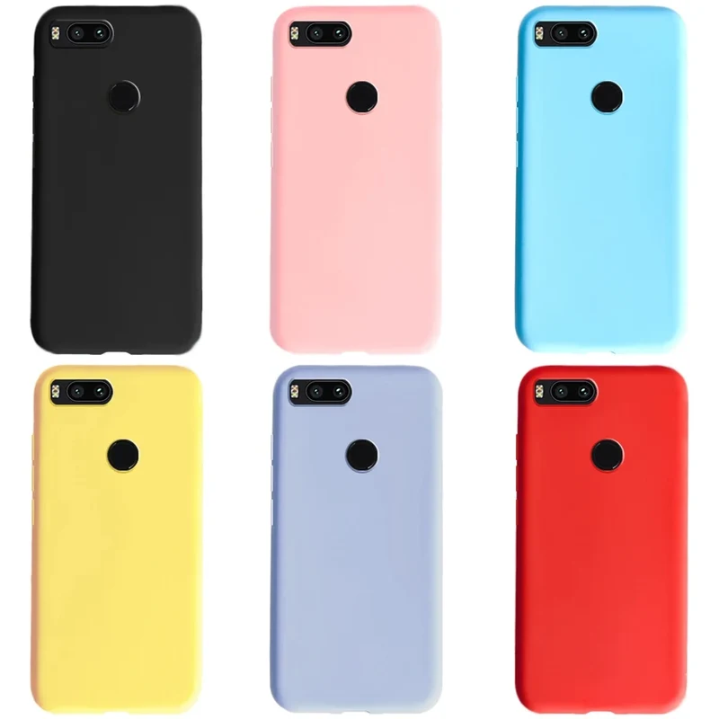 For Xiaomi Mi A1 Mi 5x Case Silicon Soft Matte TPU Phone Cases Back Cover For Xiaomi Mi 5X A1 Mi5X MiA1 Bumper Coque Fundas Capa
