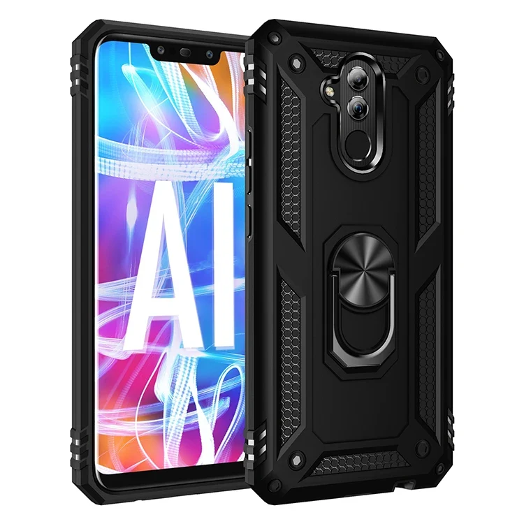 for Mate 20 Lite Cover Case for Huawei Mate 20 Lite Case Armor Military Shockproof Ring Holder Magnet Phone Case Fundas