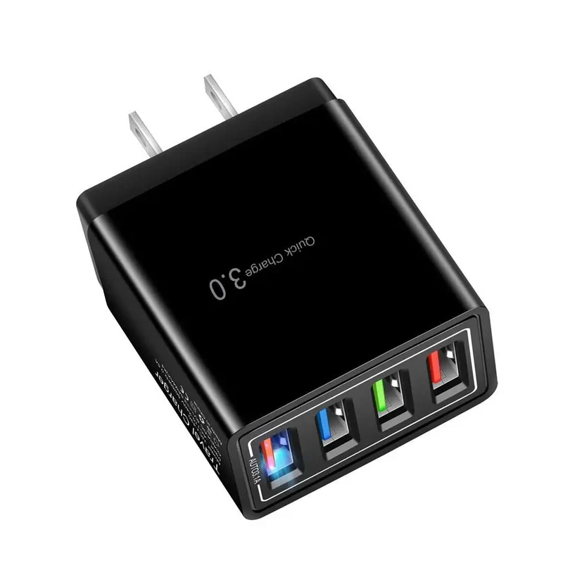 Quick Charge 3.0 For iPhone Charger Wall Fast Charging For Samsung S10 S9 S8 Plug Xiaomi Mi Huawei Mobile Phone Chargers Adapter