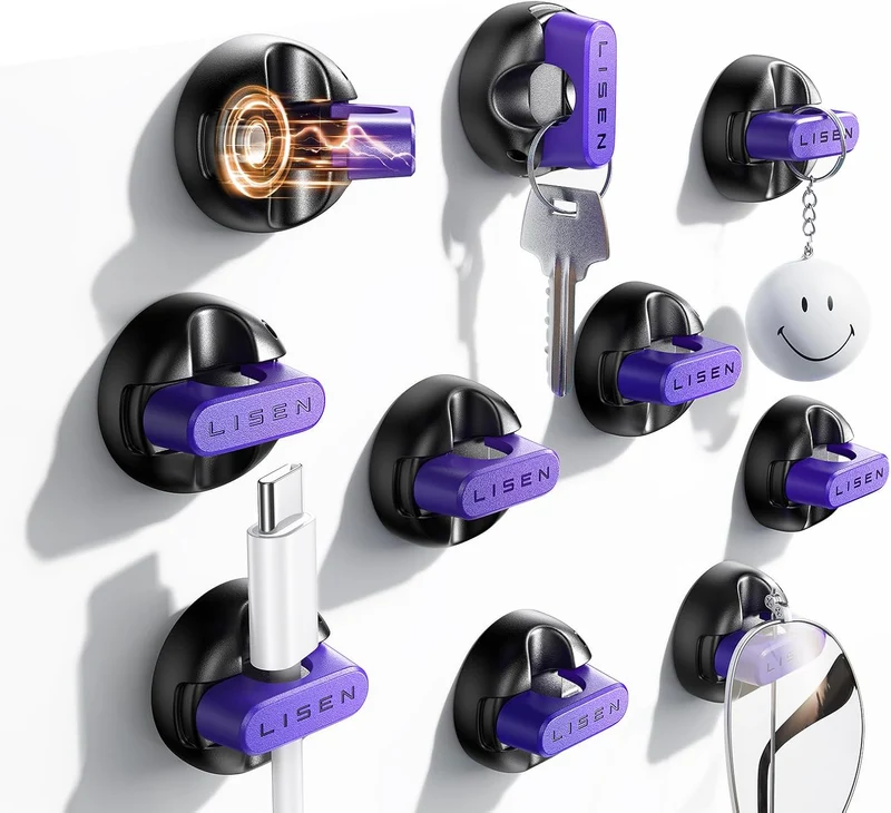 10er-Packung magnetische Kabelclips
