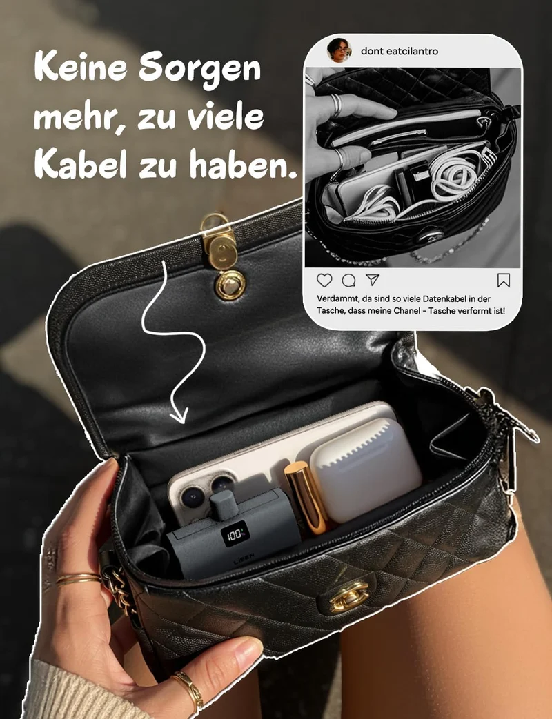 LISEN Mini-Ladegerät für iPhone
