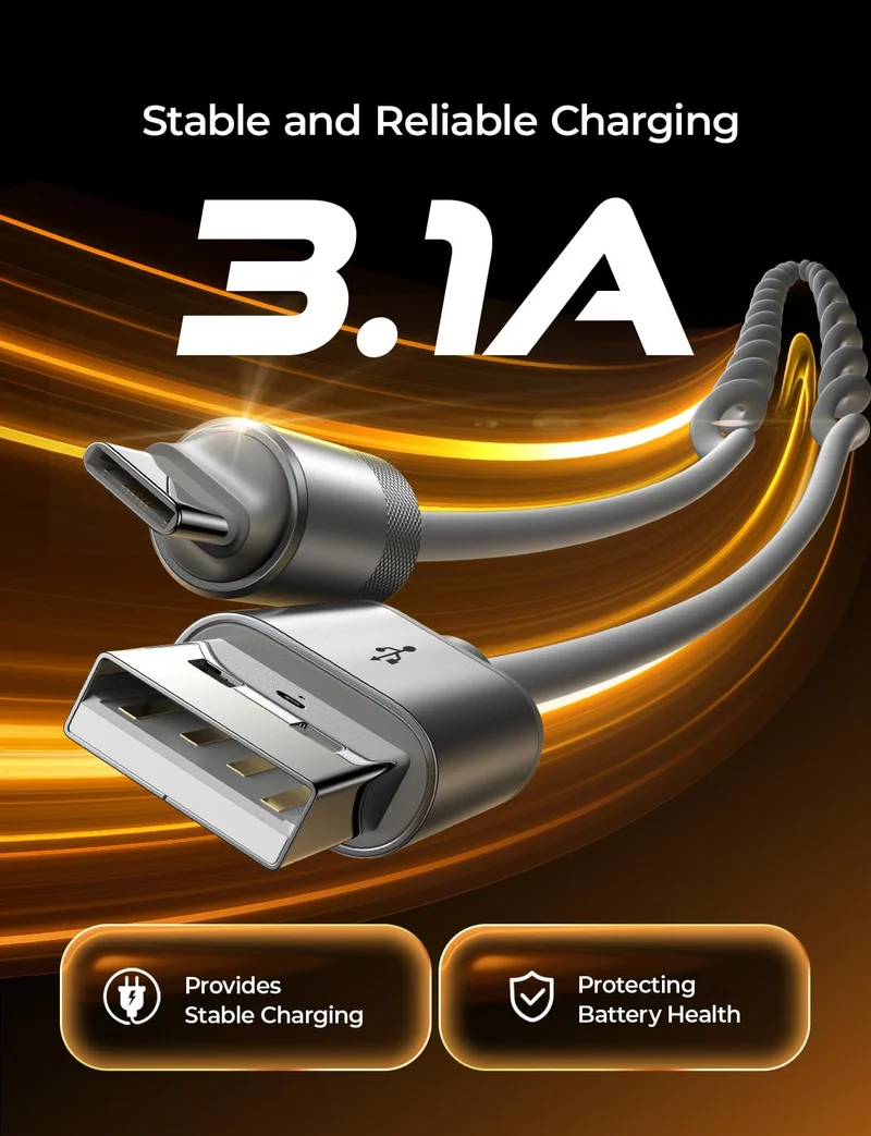 LISEN Spiralkabel USB-C