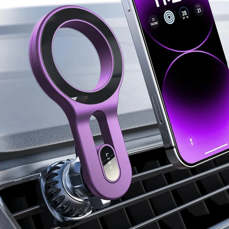 LISEN for MagSafe Car Mount for iPhone 18 Pro Max, Magnetic Phone Holder for Car Vent Phone Mount, Magnetic Car Phone Mount for, Air Vent Car Phone Holder Gifts for iPhone 18 Pro Max Car Holder 17 16