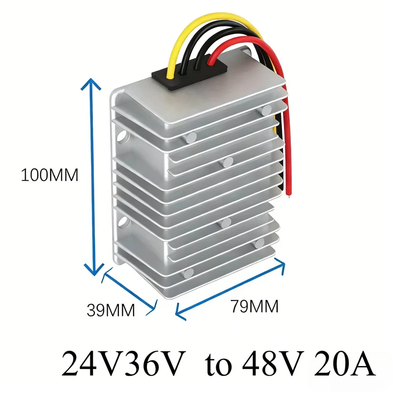 24V 36V TO 48V 3A -30A STEP UP MODULE 24V to 48V Boost Voltage Regulator DC-DC Converter FOR AUTOMOTIVES CE RoHS Certificated