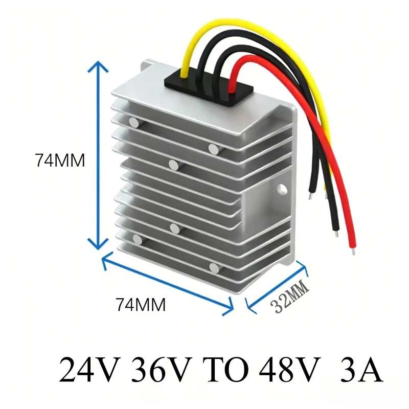 24V 36V TO 48V 3A -30A STEP UP MODULE 24V to 48V Boost Voltage Regulator DC-DC Converter FOR AUTOMOTIVES CE RoHS Certificated