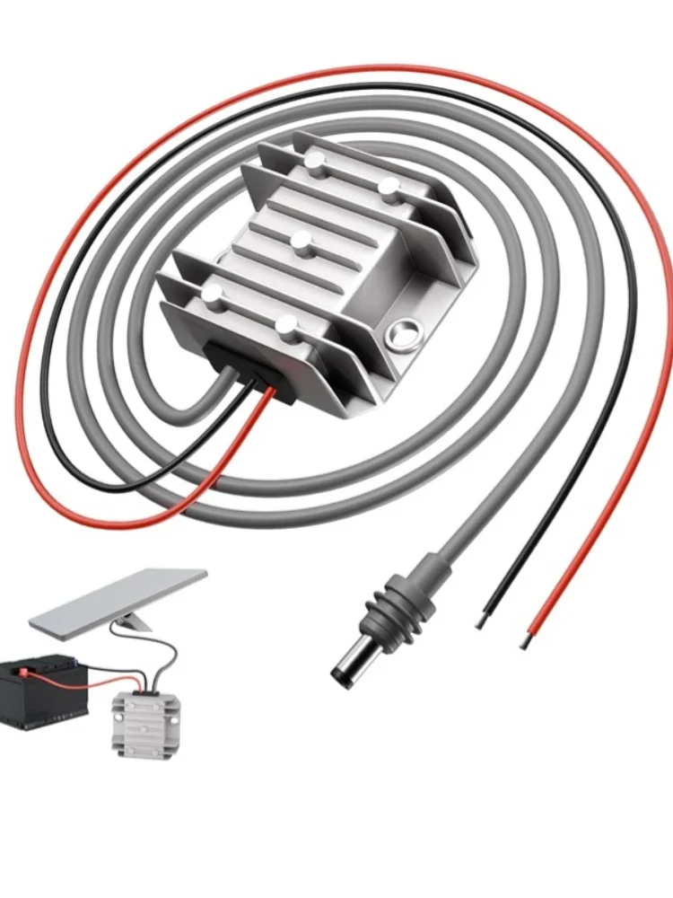 Step-Up Converter 12V to 30V 3.5A, Waterproof /3M Cable for Cars, RVs, Camping, DC5521, Fits 10V-28V TO 30V3.5A