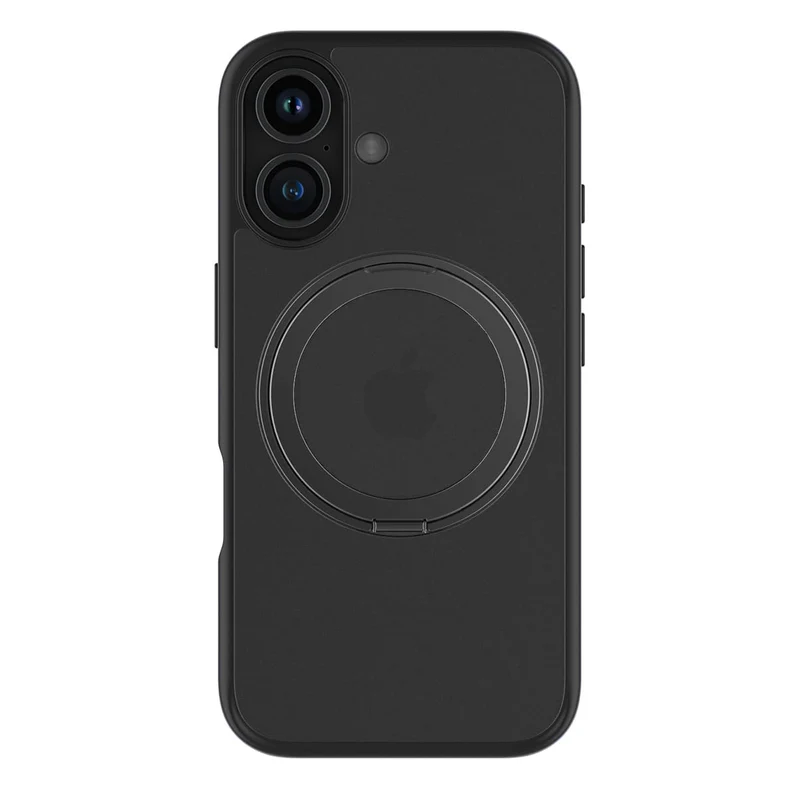 Casify 360° verstelbaar Kickstand Hoesje met MagSafe voor de iPhone 16 Plus - Mat Zwart
