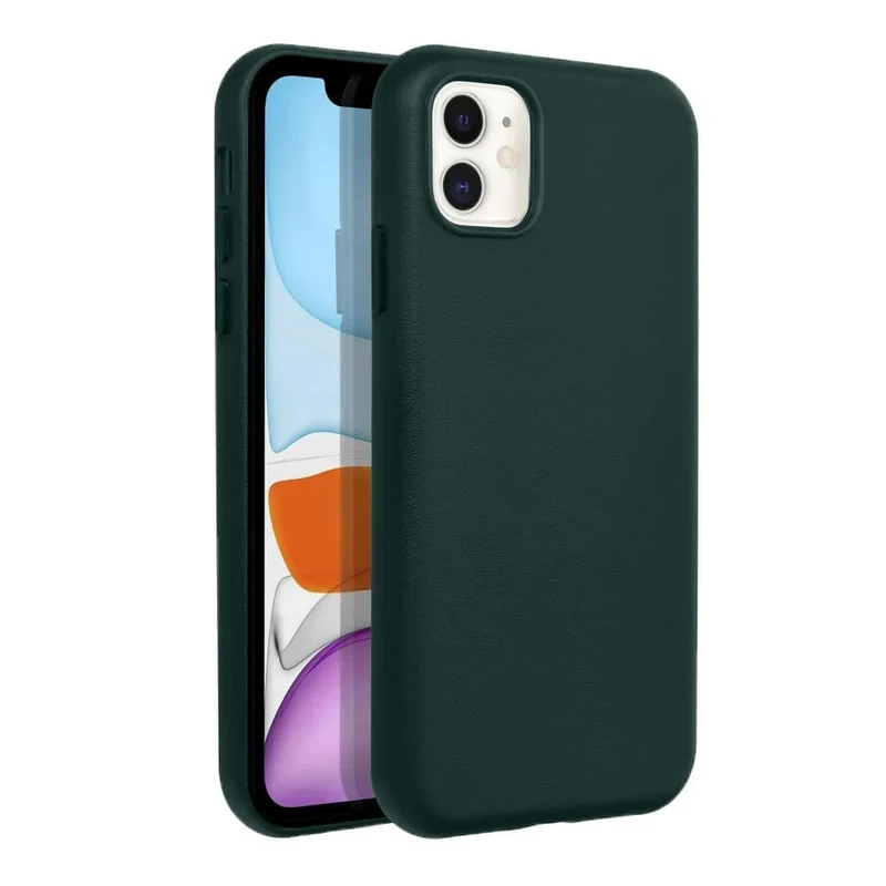 Casify Leren Hoesje met MagSafe voor de iPhone 11 - Bosgroen