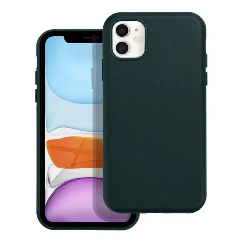 Casify Leren Hoesje met MagSafe voor de iPhone 11 - Bosgroen