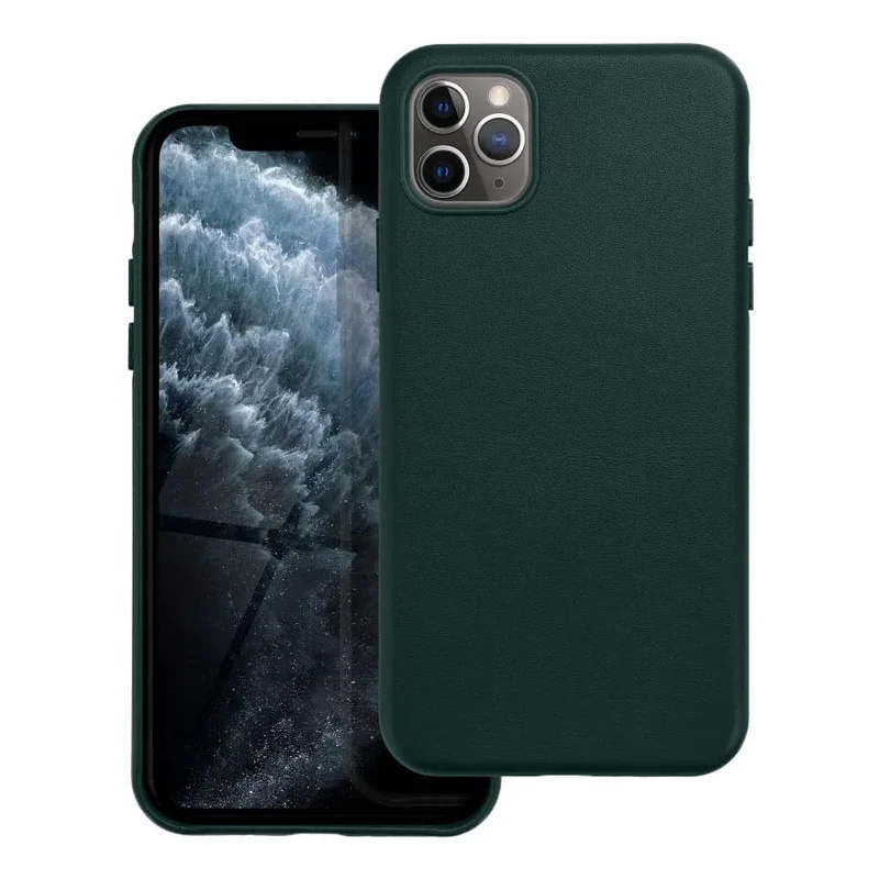 Casify Leren Hoesje met MagSafe voor de iPhone 11 Pro Max - Bosgroen