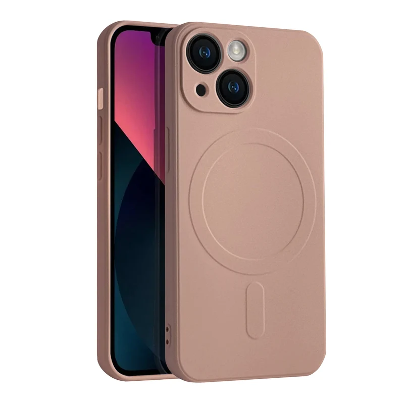 Casify Siliconen Hoesje met MagSafe voor de iPhone 13 Mini - Roze