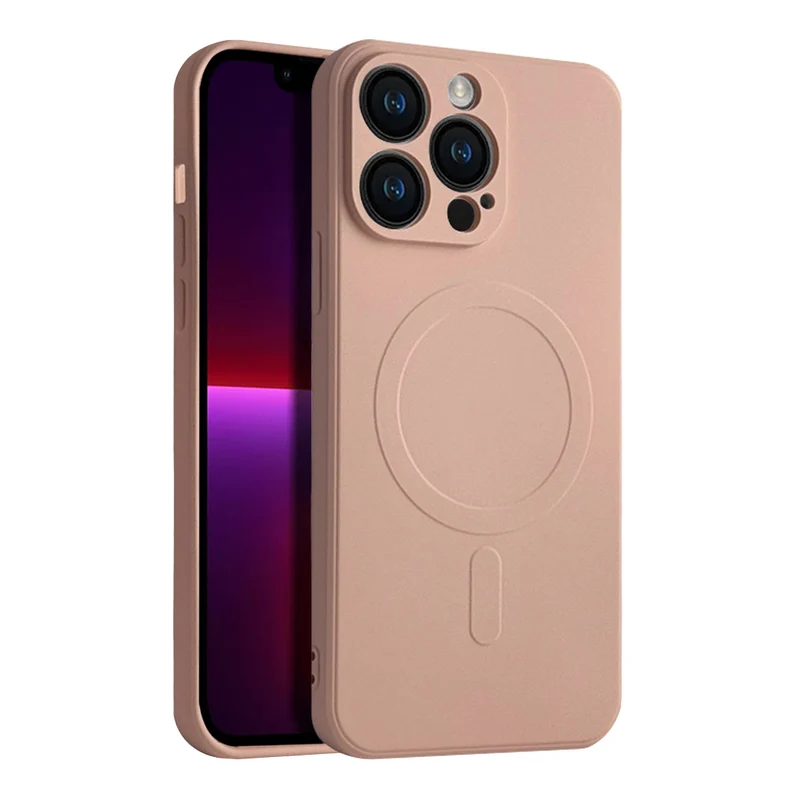 Casify Siliconen Hoesje met MagSafe voor de iPhone 13 Pro - Roze