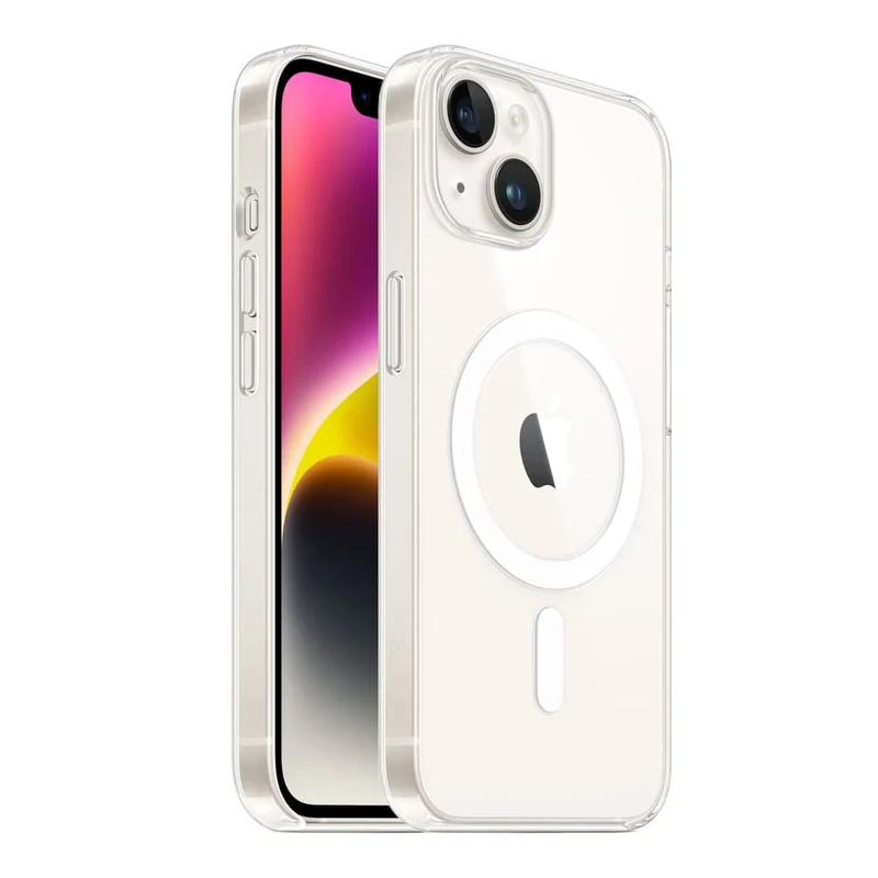 Casify Doorzichtig Hoesje met MagSafe voor de iPhone 13/14 - Transparant