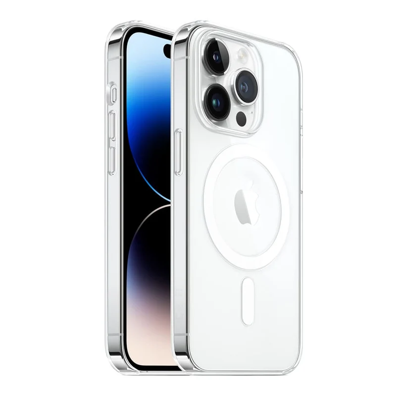 Casify Doorzichtig Hoesje met MagSafe voor de iPhone 14 Pro - Transparant