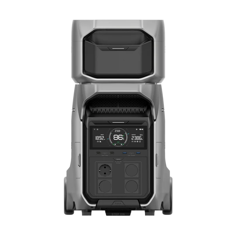 EcoFlow DELTA Pro 3 Powerstation und Zusatzbatterie SET EU-Version | 8 kWh Kapazität
