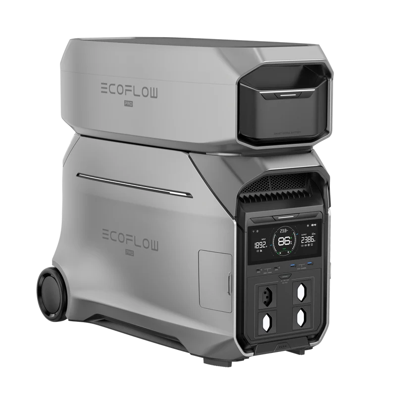 EcoFlow DELTA Pro 3 Powerstation und Zusatzbatterie SET CH-Version | 8 kWh Kapazität