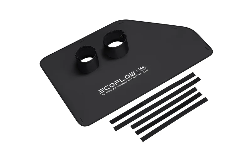 EcoFlow WAVE Car-Vent-Seal | magnetische Kfz-Fensterdurchführung für Zu- und Abluftrohre (alle WAVE Modelle)