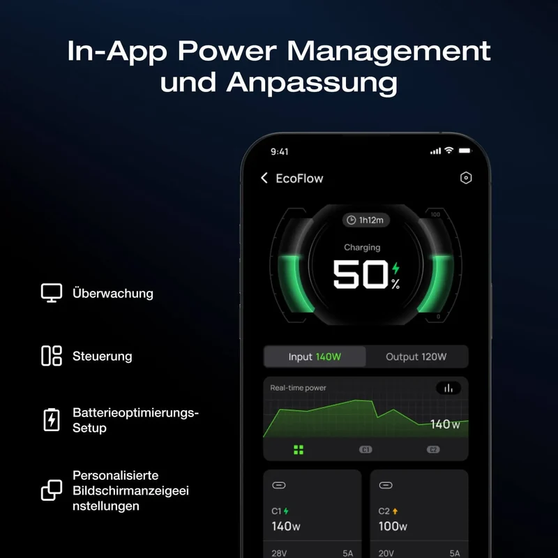 EcoFlow RAPID Pro X Powerbank 27'650 mAh | 320 W laden, bis zu 300 W entladen | USB-C
