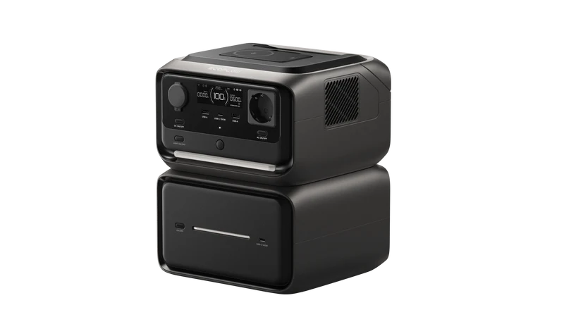 EcoFlow RIVER 3 Plus Max Wireless Powerstation 858 Wh, mit Rapid 5k Powerbank, EU Version