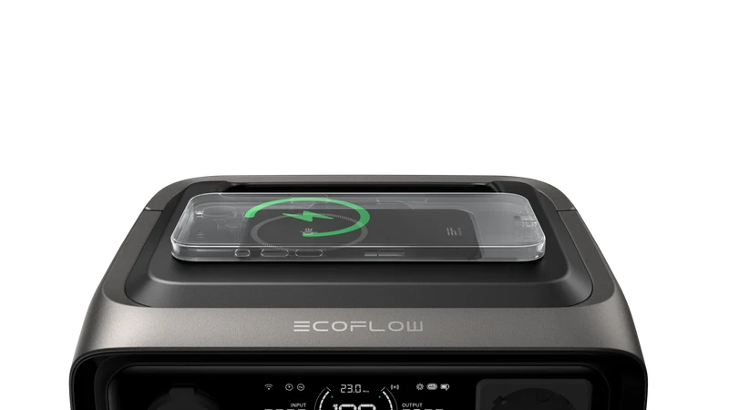 EcoFlow RIVER 3 Plus Max Wireless Powerstation 858 Wh, mit Rapid 5k Powerbank, EU Version