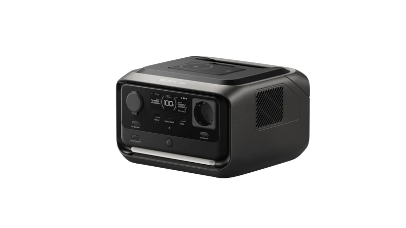 EcoFlow RIVER 3 Plus Max Wireless Powerstation 858 Wh, mit Rapid 5k Powerbank, EU Version