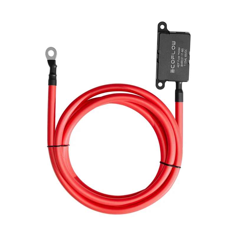 EcoFlow Batteriesicherung für Alternator Charger 800 W, Länge 2m