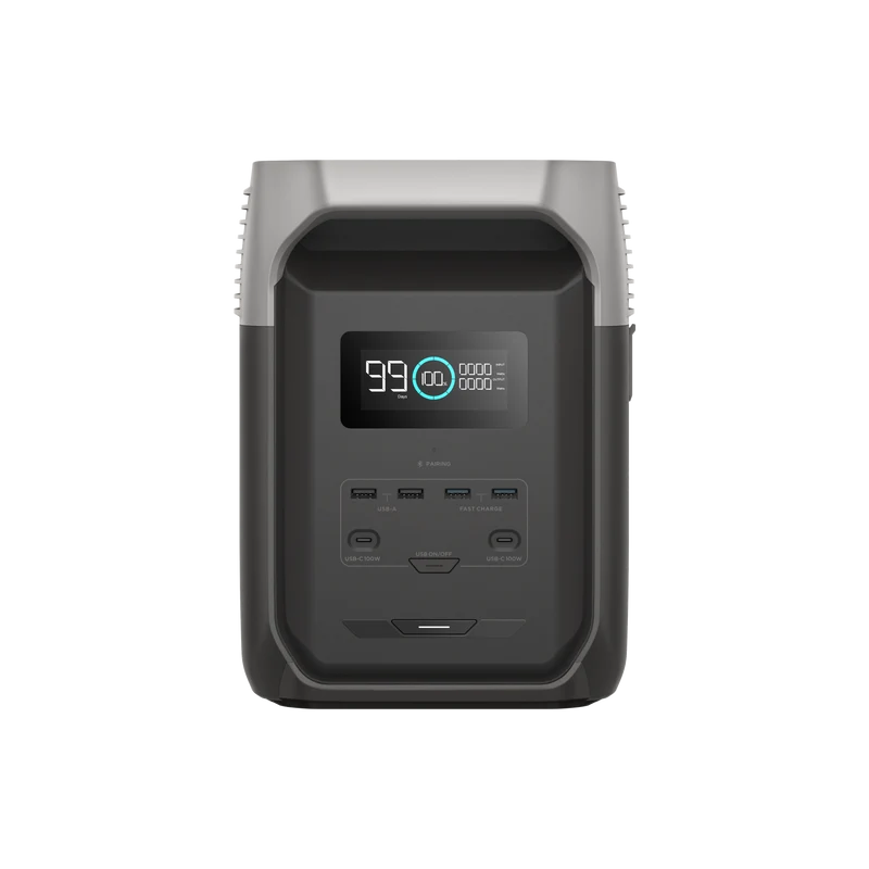 EcoFlow DELTA 3 1500 Portable Power Station-Gray