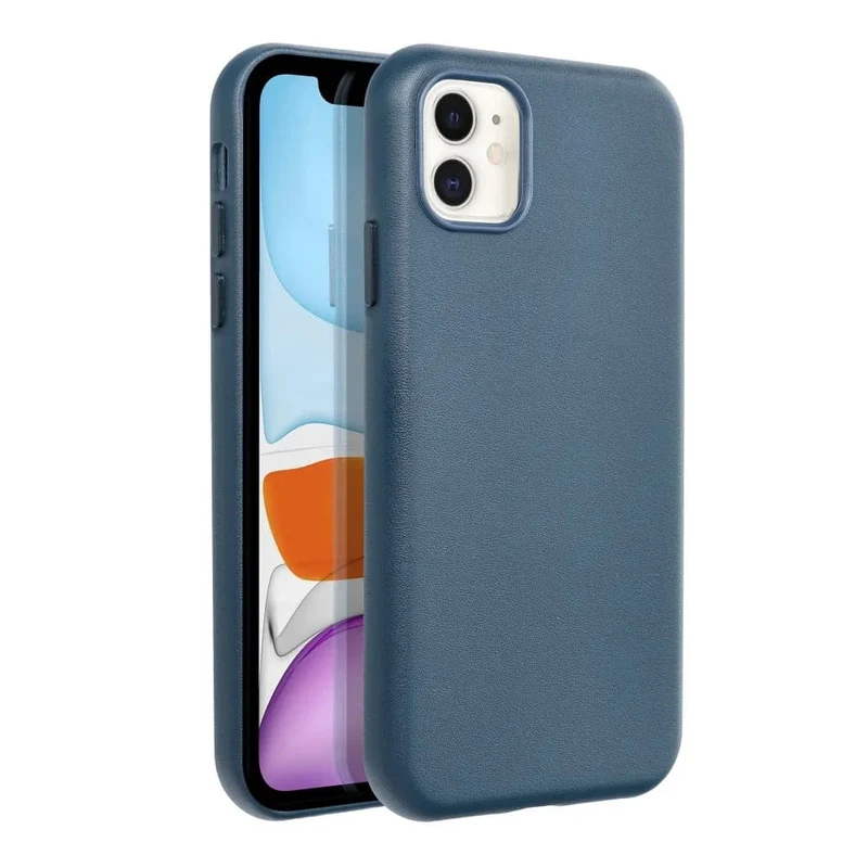 Casify Leren Hoesje met MagSafe voor de iPhone 11 - Donkerblauw