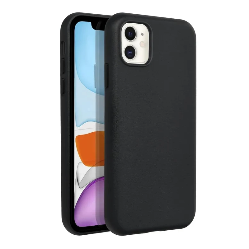 Casify Leren Hoesje met MagSafe voor de iPhone 11 - Zwart