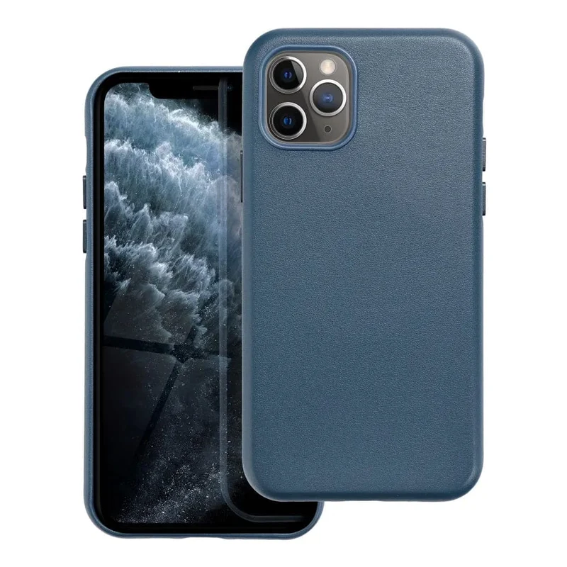 Casify Leren Hoesje met MagSafe voor de iPhone 11 Pro - Donkerblauw