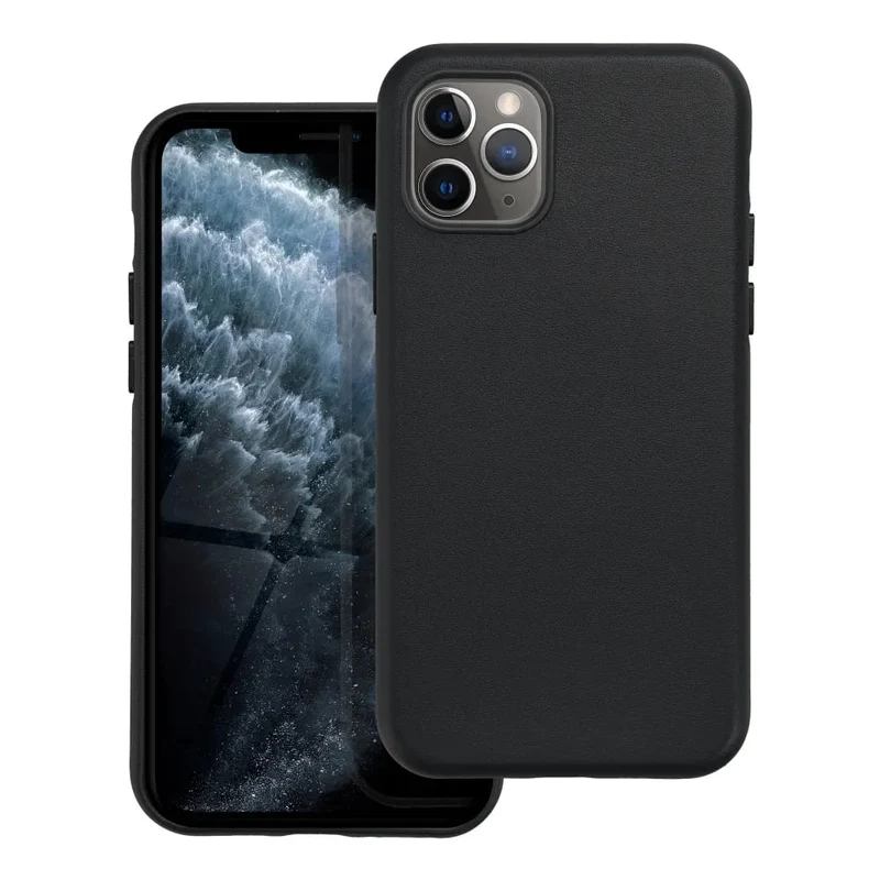 Casify Leren Hoesje met MagSafe voor de iPhone 11 Pro - Zwart