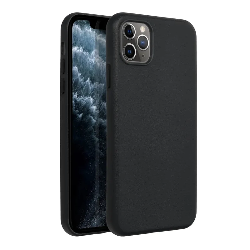 Casify Leren Hoesje met MagSafe voor de iPhone 11 Pro Max - Zwart