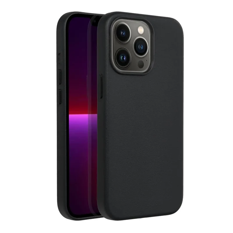 Casify Leren Hoesje met MagSafe voor de iPhone 13 Pro - Zwart