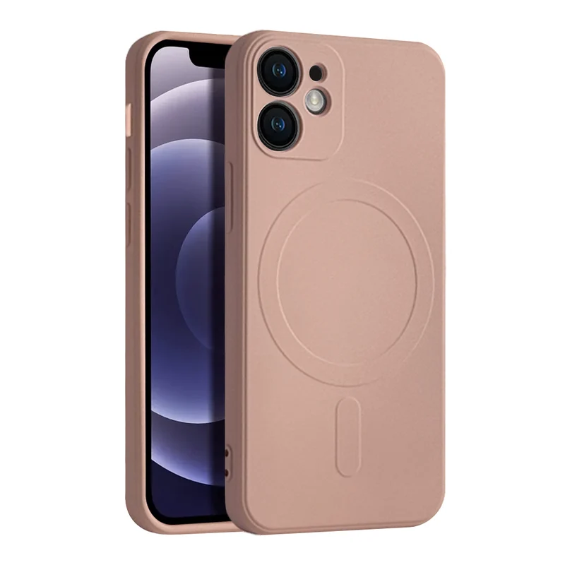 Casify Siliconen Hoesje met MagSafe voor de iPhone 12 Mini - Roze