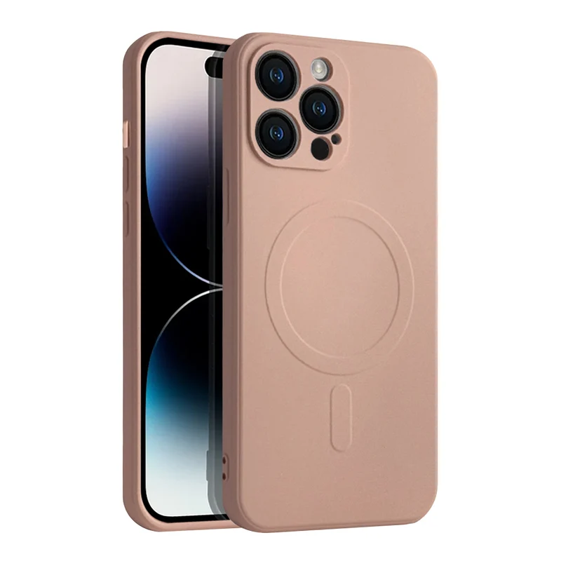 Casify Siliconen Hoesje met MagSafe voor de iPhone 12 Pro - Roze